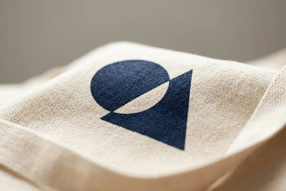 Sítotlač: ukážkové logo urobené touto technikou